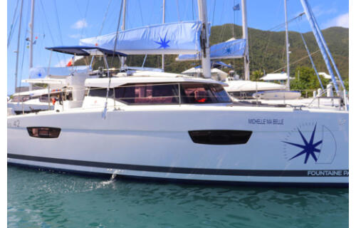 Fountaine Pajot Astrea 42 Quatuor Michelle ma Belle